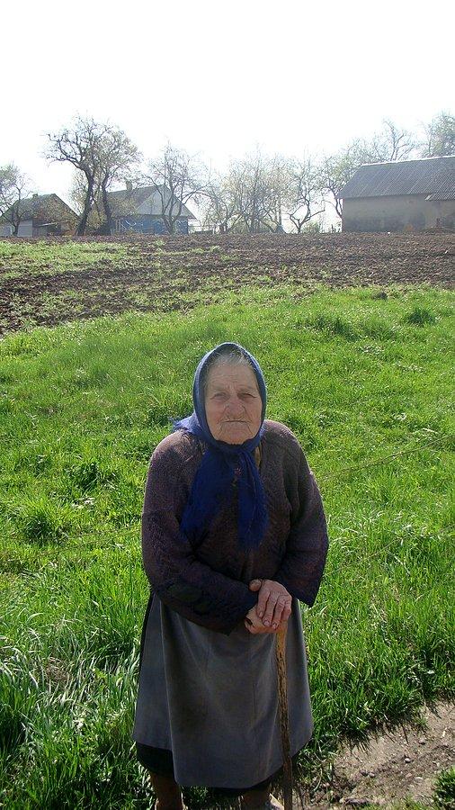 Miła babcia spotkana po drodze