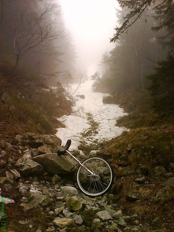 ... i sporo śniegu w żlebach! :) (4. maj 2013)
