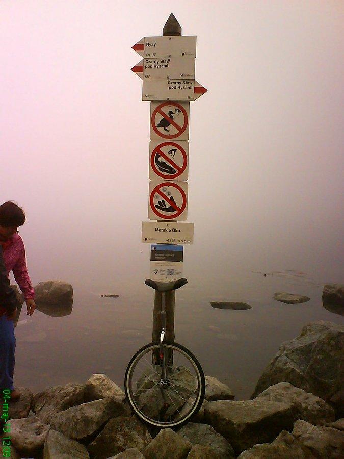 Nie znalazłem monocykli na czarnej liście ;)