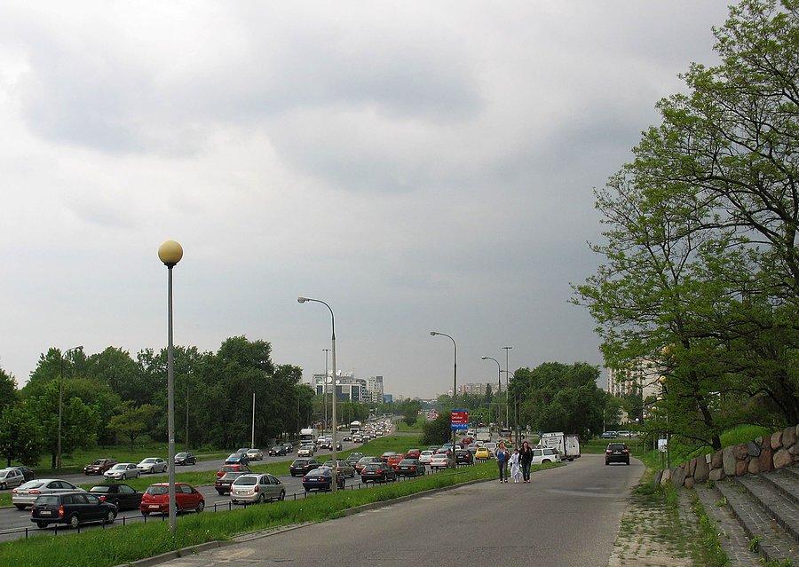 Przejażdżka z burzą - na Służewiu