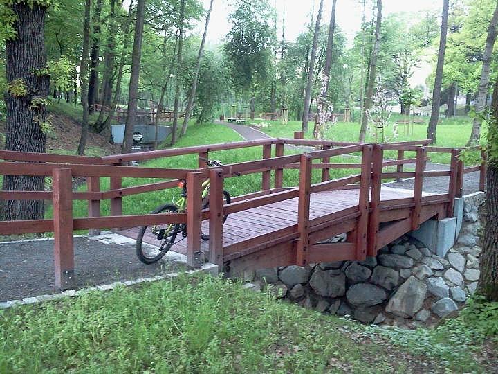 Czeski Cieszyn park