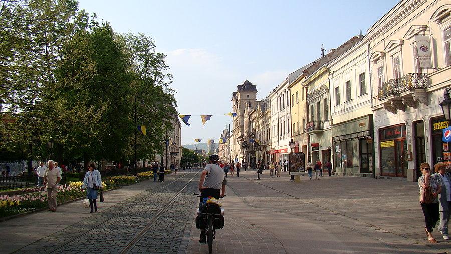 Wjeżdżamy na starówkę