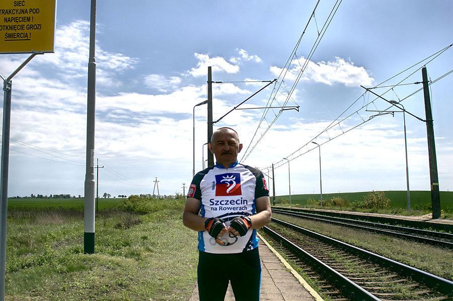 Nie, na pociąg nie czekałem :)