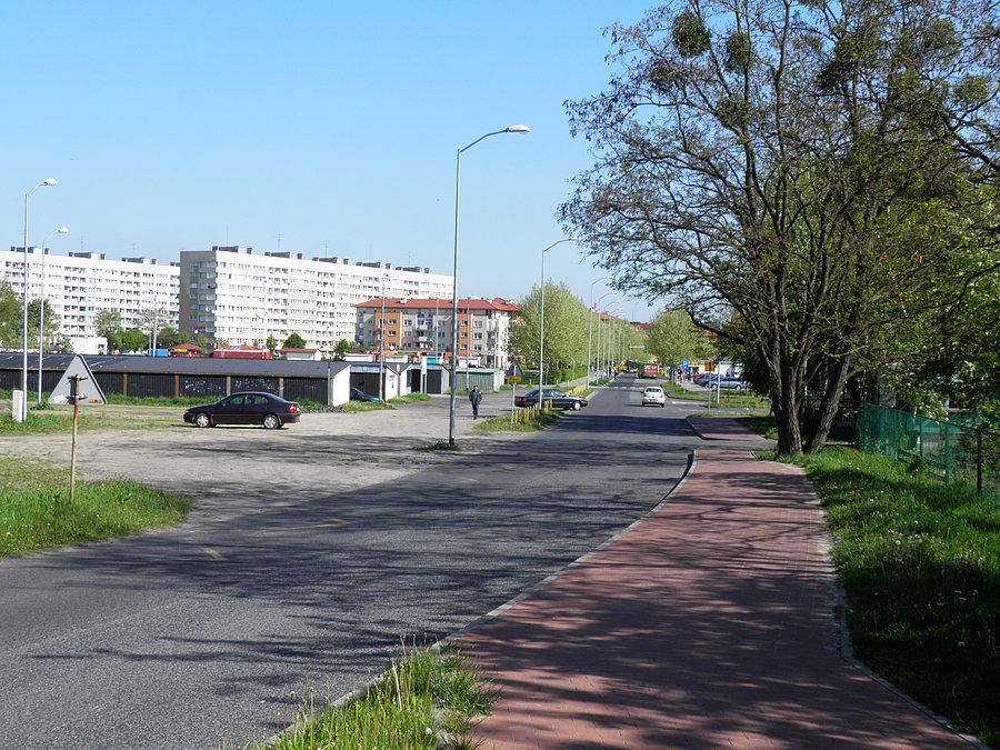 To już Police, wjazd od strony Siedlic