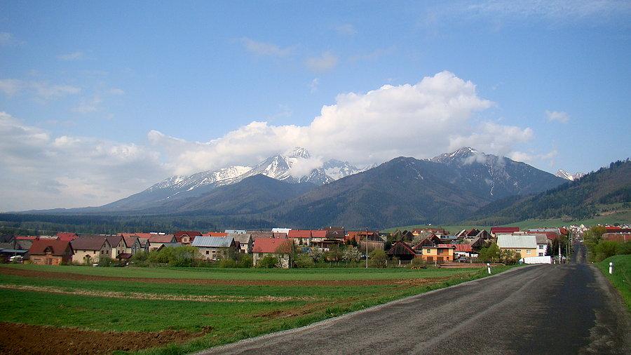 Powoli pokazują się Tatry