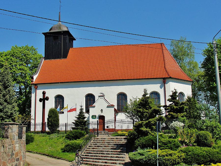 Zabytkowy kościół w Kłodawie