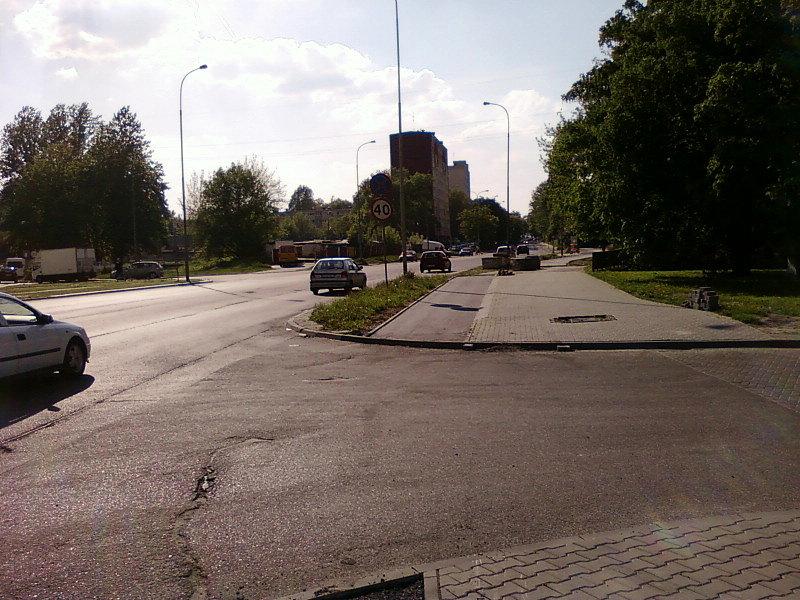DDR na Wielkopolskiej - budowa