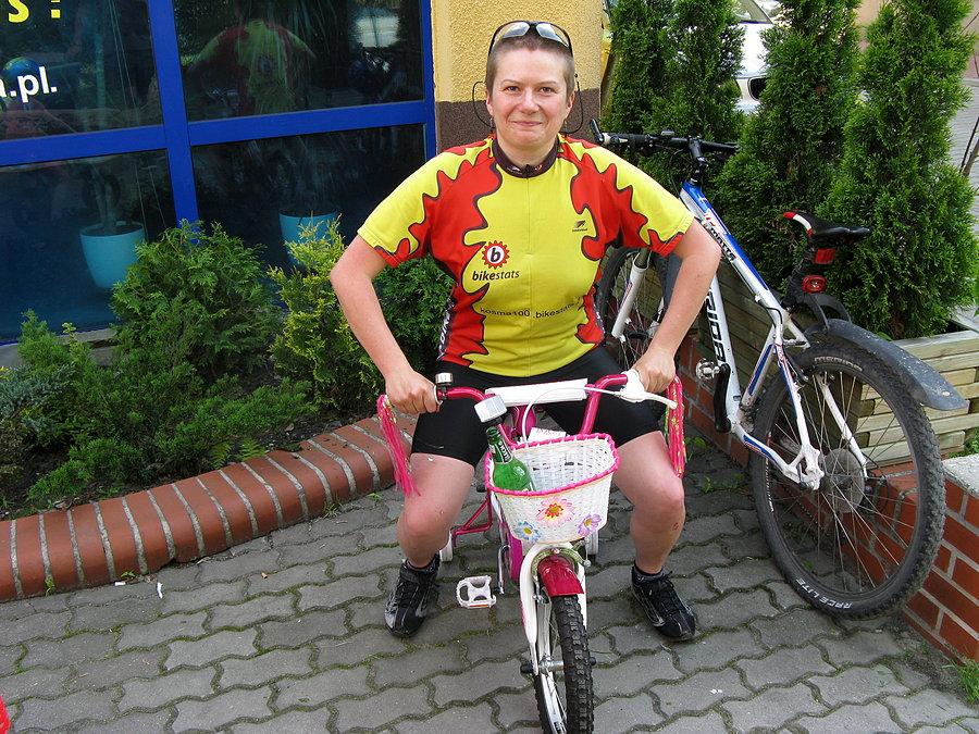 Na nowym rowerku