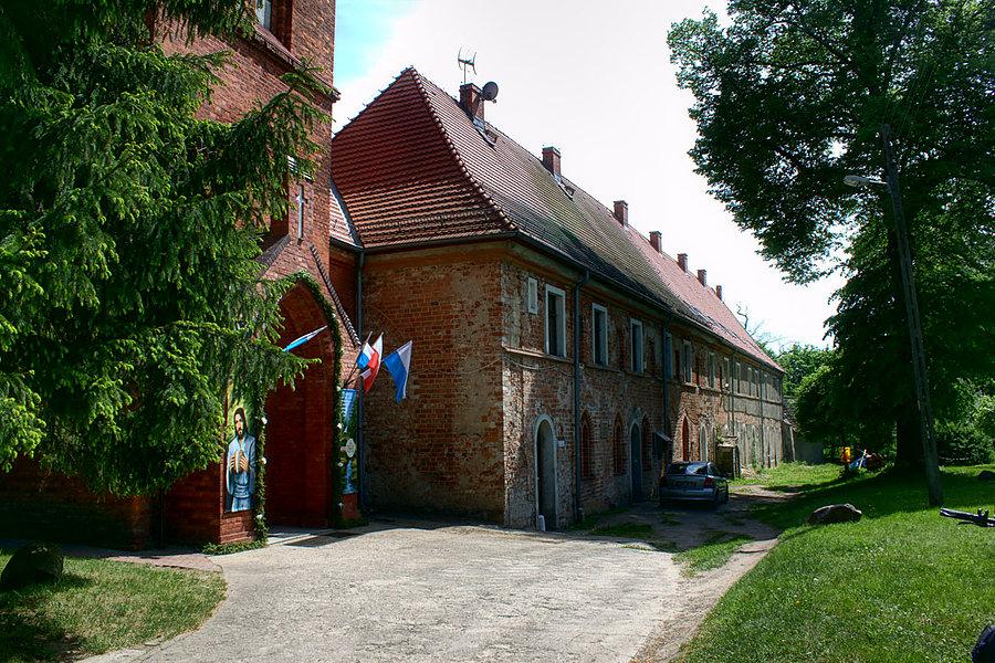 Dawny klasztor opactwa cysterek w marianowie XIII w