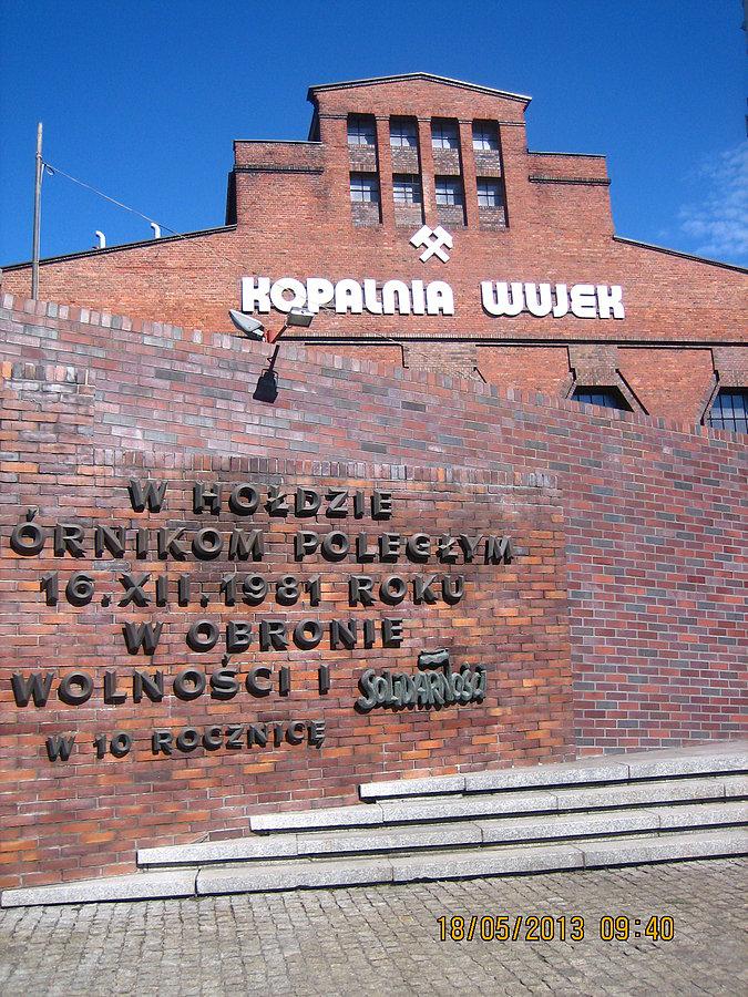 Kopalnia Wujek - miejsce męczeństwa ofiar stanu wojennego