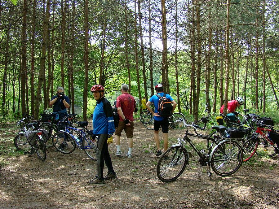 Przerwa i pierwszy obiekt na trasie