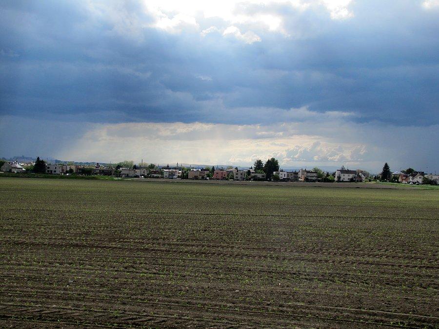 Chciałem jechać na Racibórz, ale obawiałem sie tych chmur