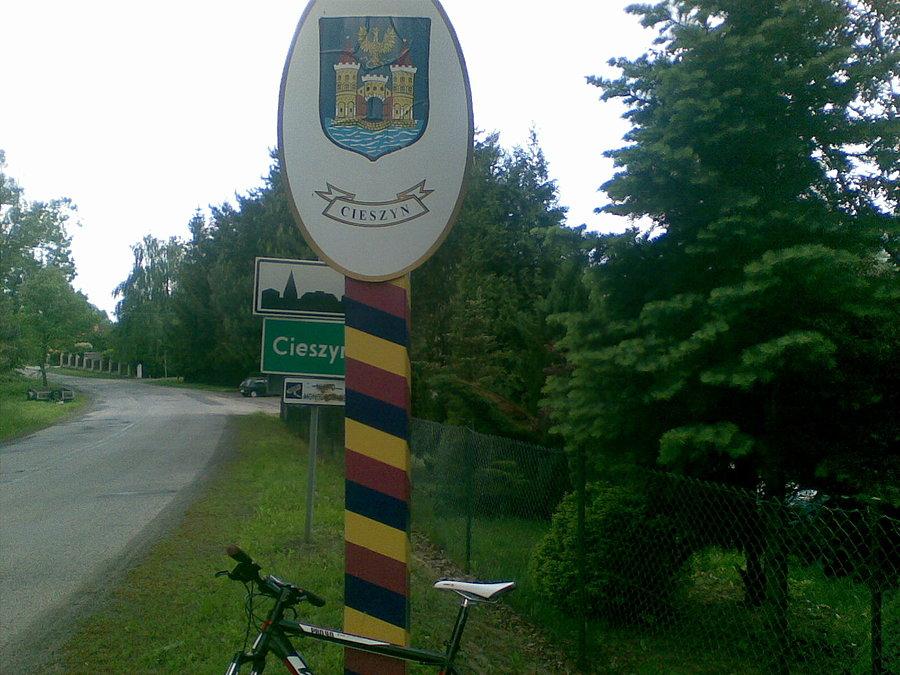 Na rogatkach Cieszyna