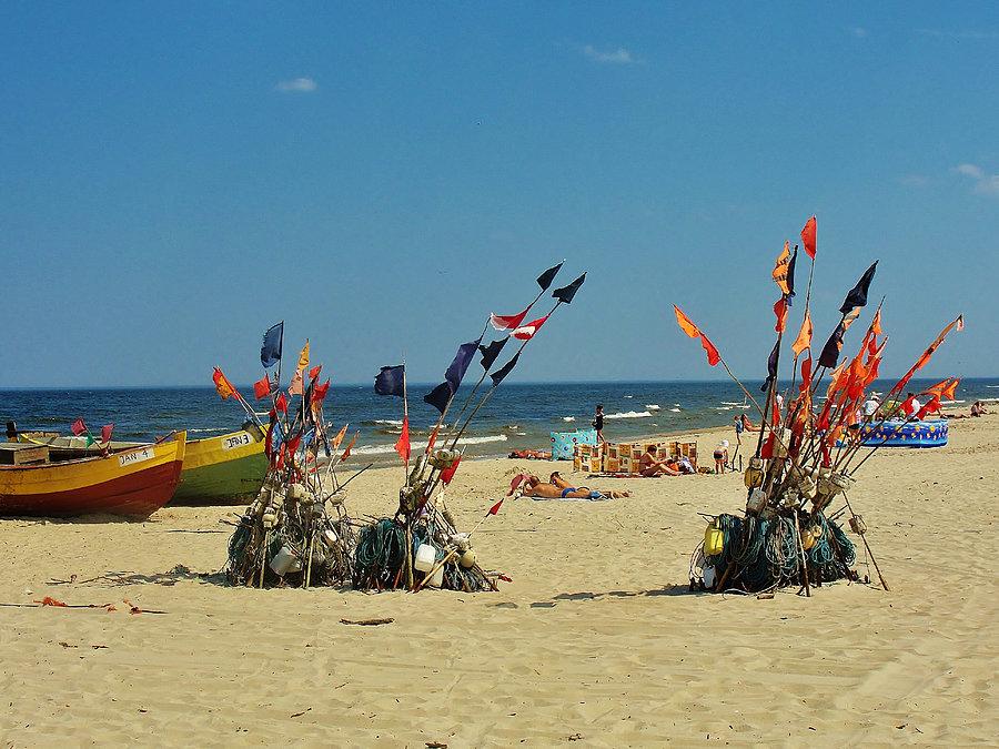 Plaża w Jantarze