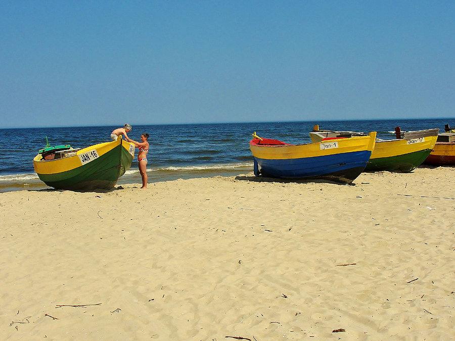Plaża w Jantarze