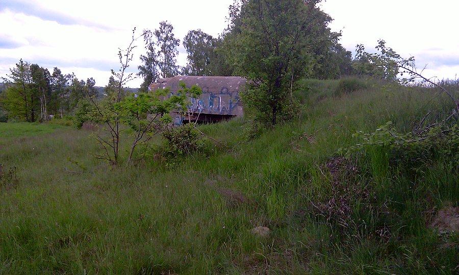 Bunkier w polu k/ Białej