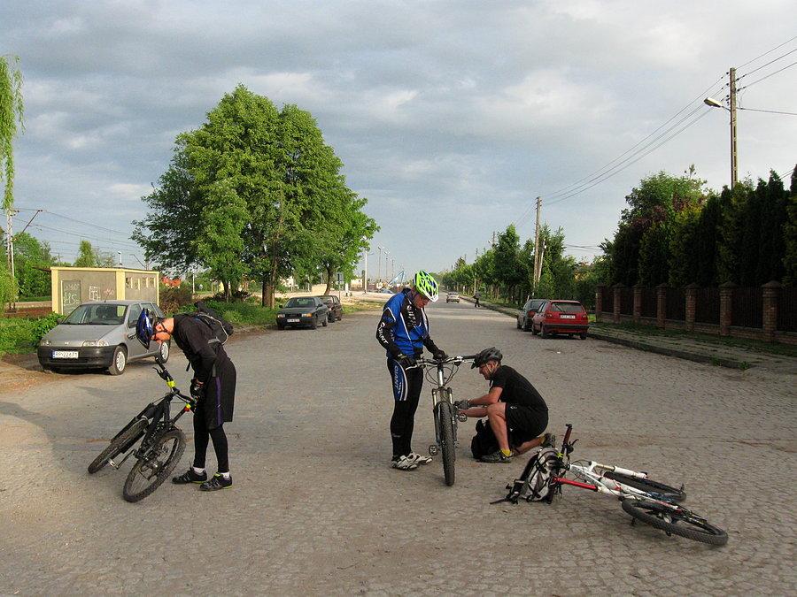 Pierwsze problemy po wyjściu z pociągu