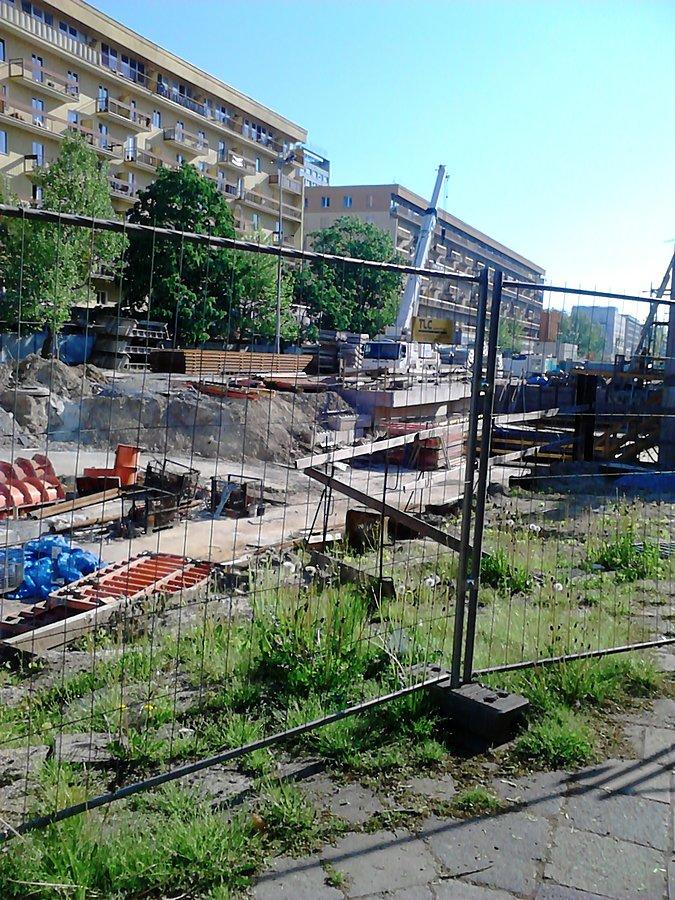 Budowa centralnego odcinka metra