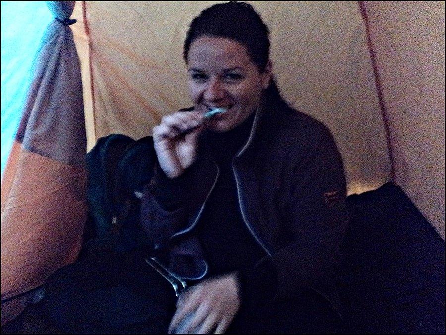 Poranna toaleta :)