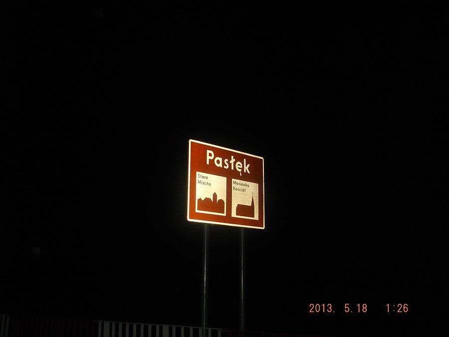 Pasłęk, pierwsza techniczna pauza
