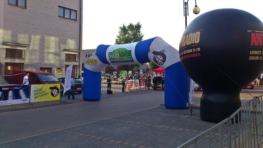 Start Rajdu Nadwiślańskiego
