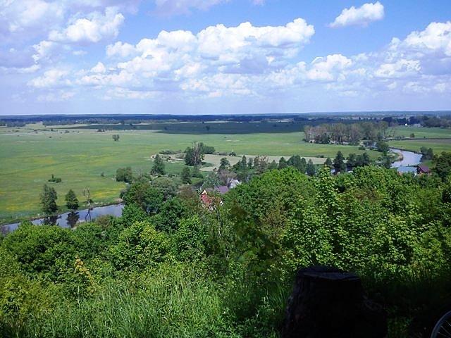 Goraj - widok na Dolinę Noteci