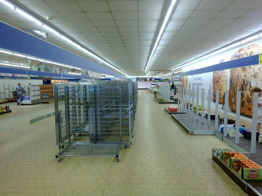 Lidl w rozbiórce