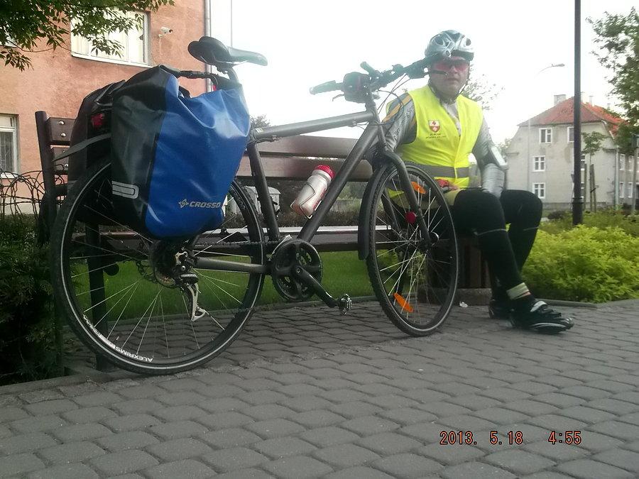 Orneta, mała pauza przed dalszą podróżą