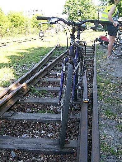 Rower na włąściwym torze