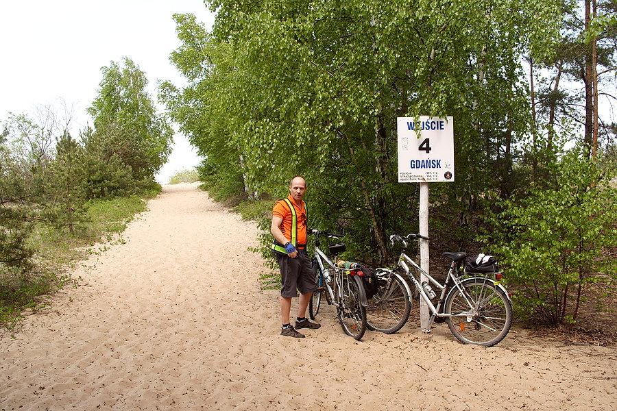 Plaża w Świbnie- wejście nr 4
