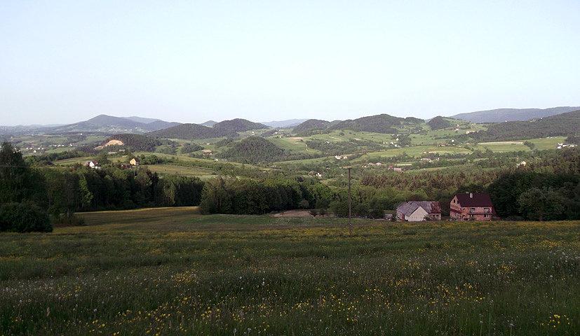 Ostatni rzut oka na góry - Beskid Wyspowy