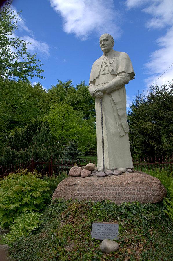 Pomnik JP II na groni Jana Pawła II