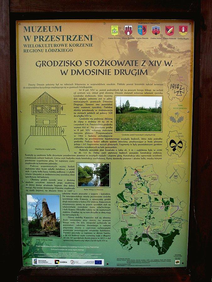 Dmosin II - tablica informacyjna