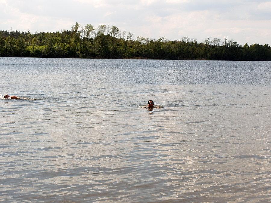 Relaks nad jeziorkiem
