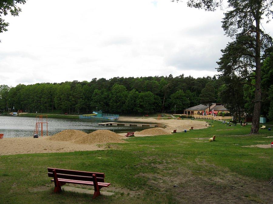 Jezioro Głębokie - plaża