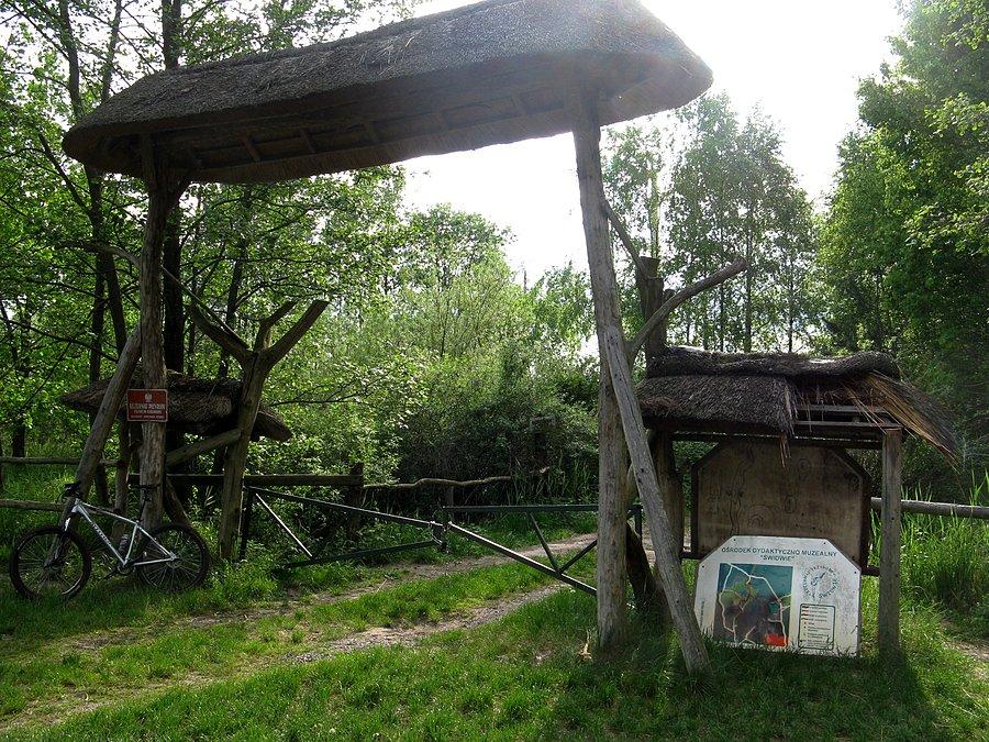 Rezerwat Świdawie - wejście