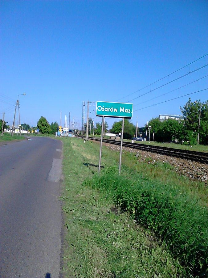 Powrót przez Ożarów Mazowiecki