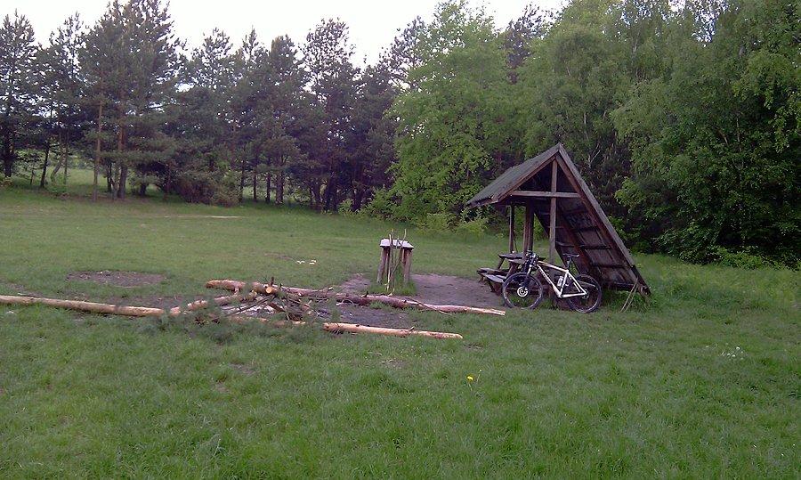 Miejsce na ognicho na polance