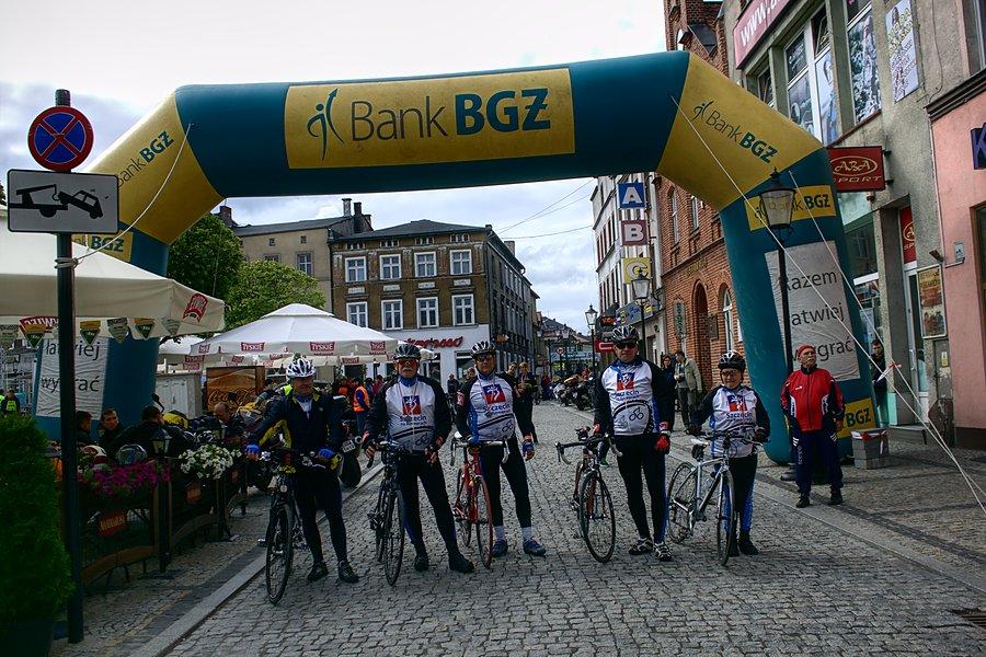 Połowa ekipy Szczecina na Rowerach na mecie