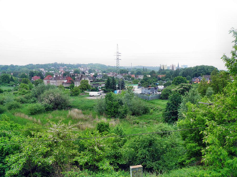 Szczecin Zdroje - widok z mostu nad Regalicą