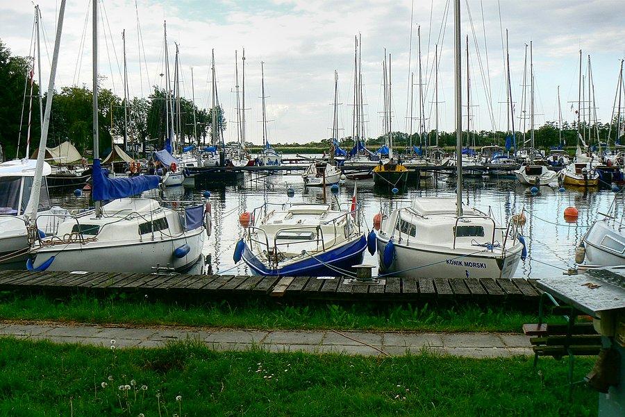 Port jachtowy w Szczecinie Dąbiu