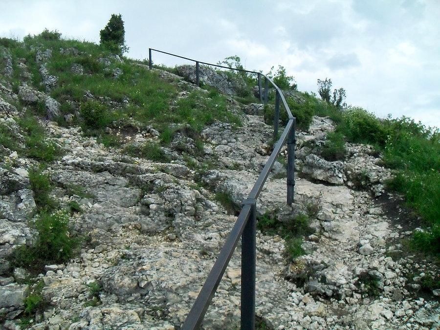 Góra Biakło rowerek nie dał rady