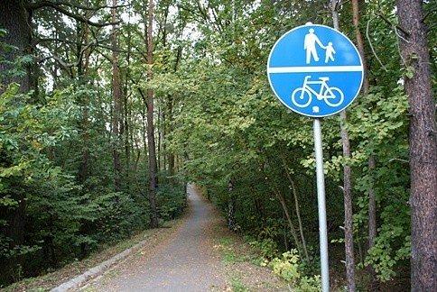 Ścieżka prowadząca do spały