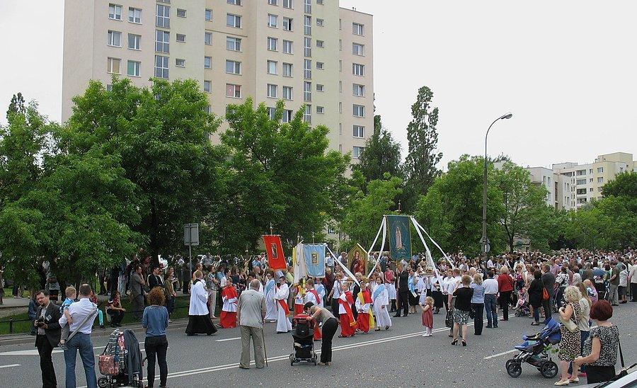 Procesja na Ursynowie