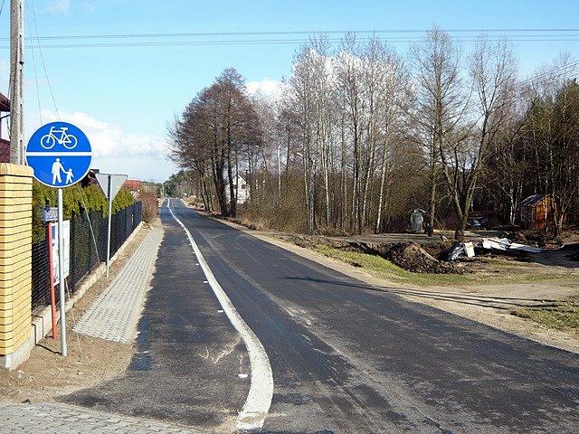 Droga rowerowa w Łęgu Przedmiejskim