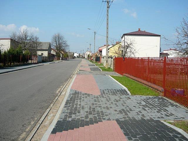 Droga rowerowa w Chorzelach