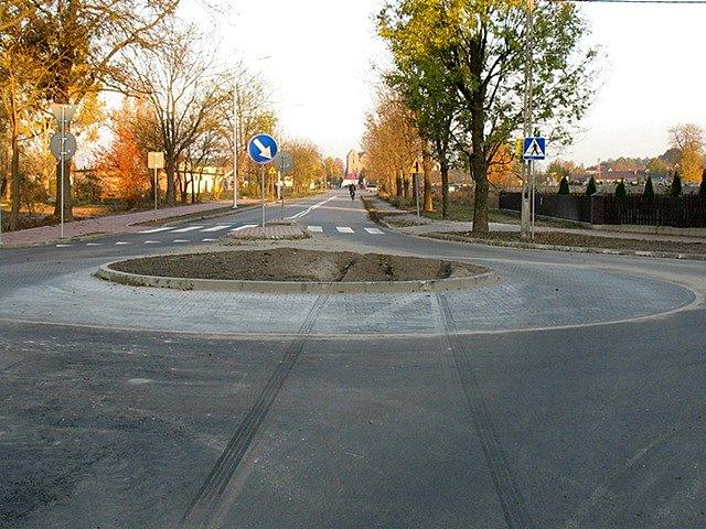 Ktoś nie zauważył nowego ronda