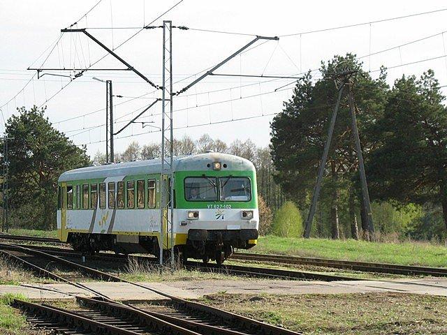 Szynobus w Pasiekach