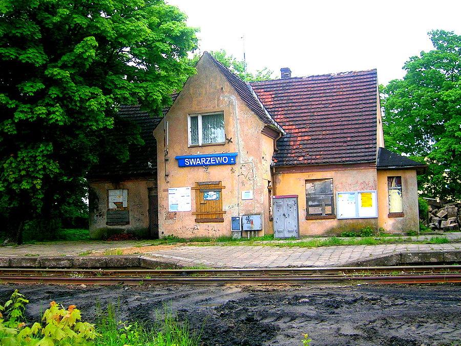 Stary dworzec kolejowy w Swarzewie