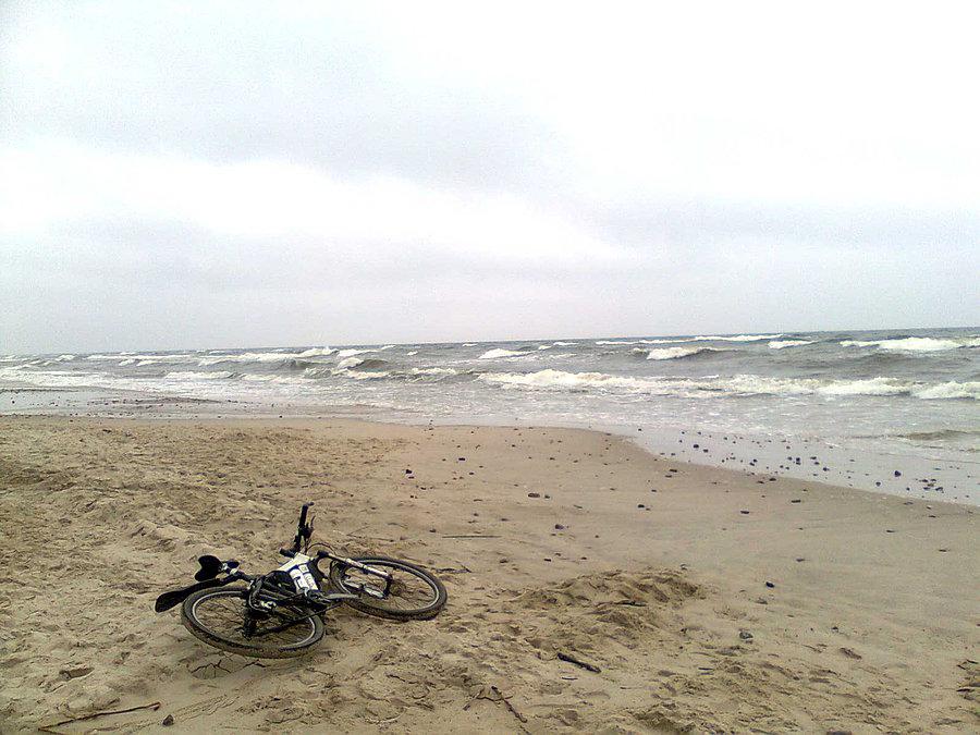 Morze Bałtyckie i plaża